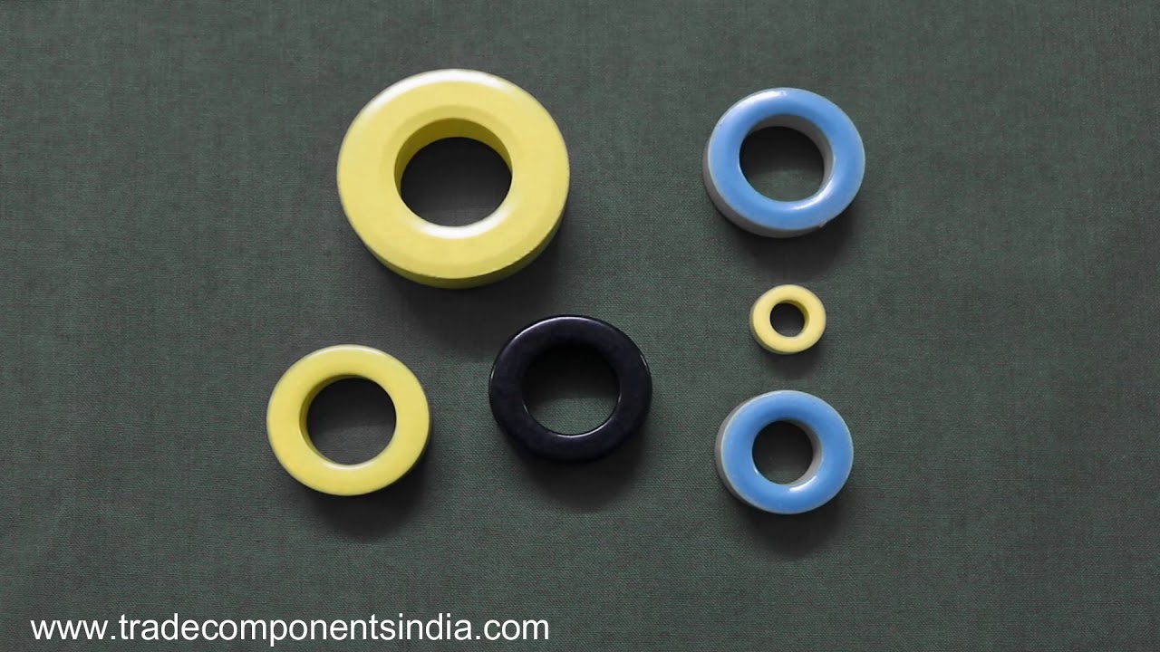 Toroid Core Ferrite core sendust core and irondust core YouTube