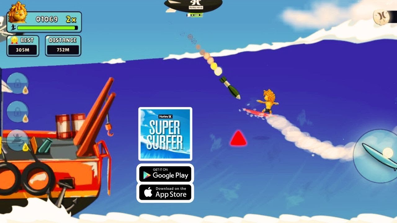 Super Surfer - Ultimate Tour Gameplay  Super Surfer - Ultimate Tour  Download For (Android & iOS) 