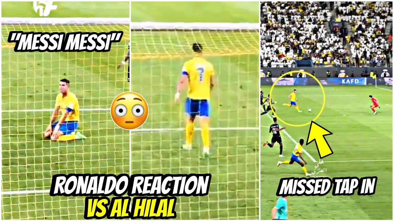 😡 Ronaldo's Epic Frustration! Superstar Missed Many Chances Against Al Hilal