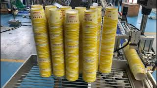High Speed Cup Unscrambler & Cup Collector | Automatic Cup Sorting and Stacking Machine #packaging