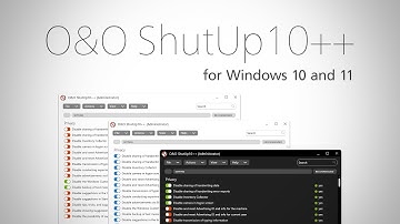 O&O ShutUp10++: For Windows 10 & 11, with Dark Mode