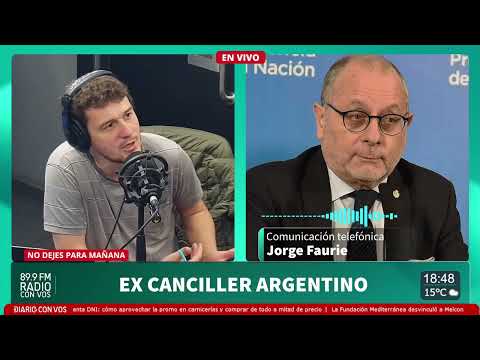 Jorge Faurie, ex canciller argentino | No Dejes Para Mañana