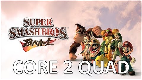 Super Smash Bros. Brawl - Dolphin 5.0-3969 / Core 2 Quad Q8400