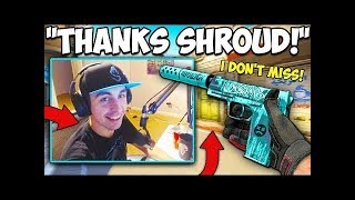 SHROUD HELPS THE CSGO SCENE! P2000 OR USP CS GO Twitch Clips screenshot 5