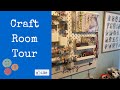 Craft Room Tour | Storage Ideas | Join Me In My Happy Place! |