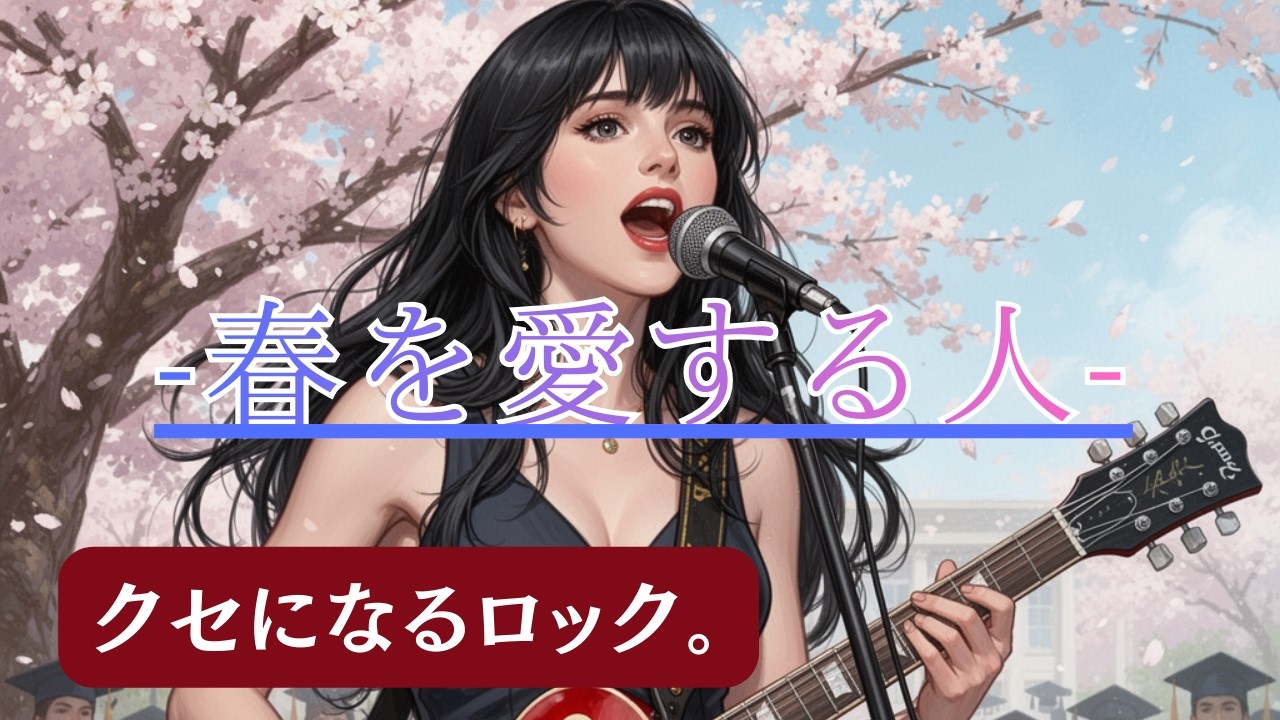 GLAY【春を愛する人】AI女性ボーカルが歌ってみた/女性キー