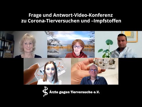 Corona-Tierversuche und -Impfstoffe (Frage und Antwort-Video-Konferenz)