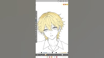 How to colour hair for beginners on Ibis paint❤✨ #kpop #anime #drawing #ibispaintx #ibispaint #art