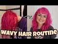 WAVY HAIR ROUTINE | 2a\ 2b hair routine from wet to dry