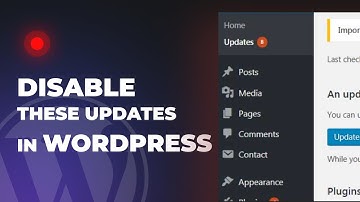 How to completely disable updates and notifications in WordPress
