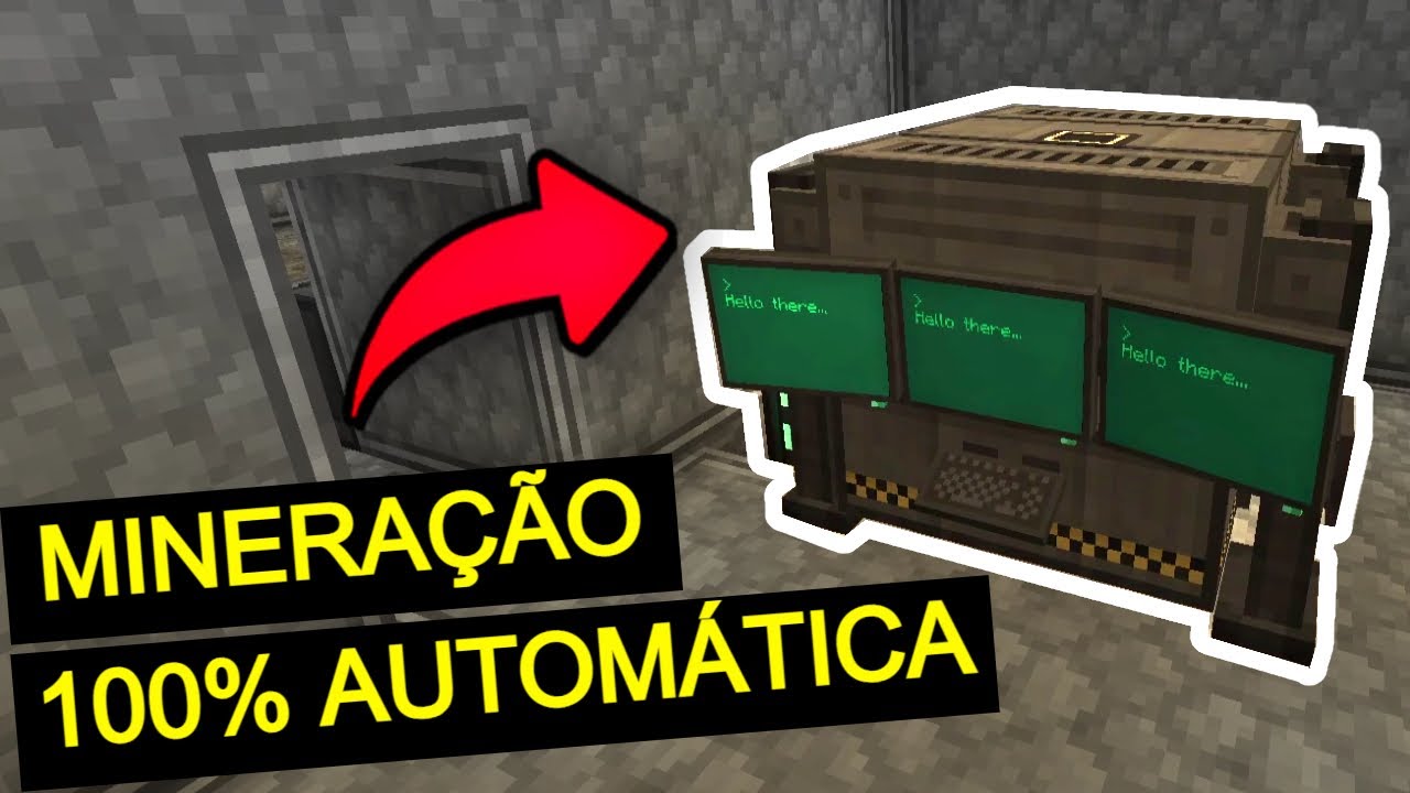 MINERADOR 100% AUTOMÁTICO! MELHOR FORMA DE MINERAR! FlareonWorld #06 ...