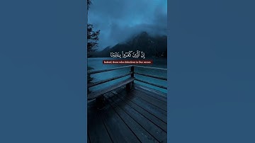 إن الذين كفروا بأياتنا سوف نصليهم نارا || القارئ: سعد الغامدي