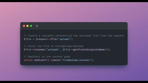How to Upload Files with Laravel 9 / PHP 8.1