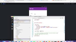 05 - برمجة تطبيقات التلفون بإستخدام الايونك فريم , حساب العمر screenshot 5