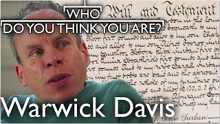 Warwick Davis Discovers The Two Families Of His Ancestor | Who Do You Think You Are