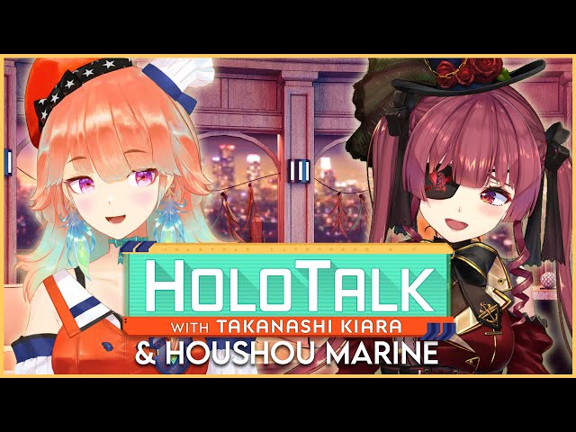 【#HOLOTALK】With our 1st guest: HOUSHOU MARINE #marinarasauce ＃マリナラソースのサムネイル