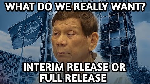 WHAT DO WE REALLY WANT? INTERIM RELEASE OR FULL RELEASE?