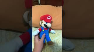 Luigi Coughs Around Mario