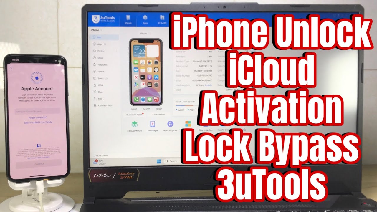 iPhone Unlock iCloud Activation Lock Bypass 3uTools - 3uTools Unlock ...