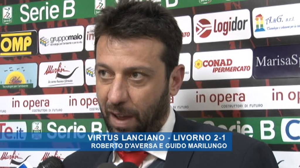 Virtus Lanciano - Livorno 2-1: le interviste - YouTube
