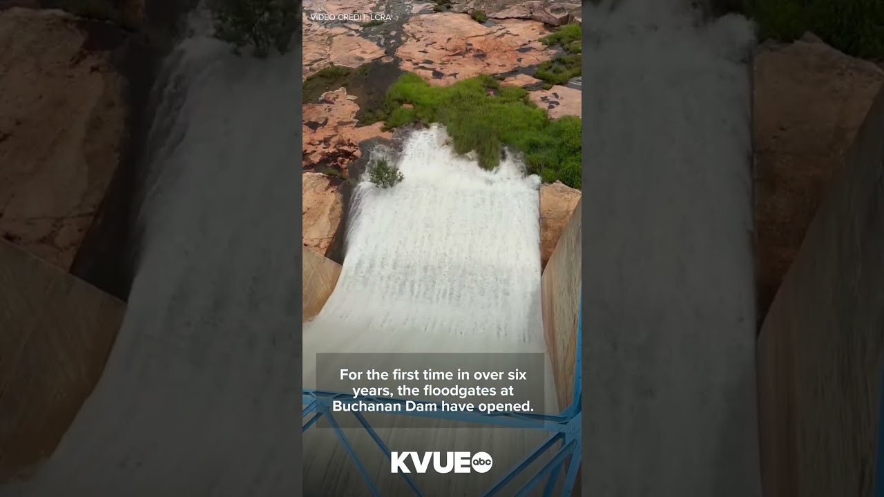 Floodgates Opened At Buchanan Dam For First Time In 6 Years Shorts