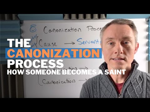 Video: Când a început canonizarea?