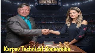 Karpov’s Precise Rb8+ Crushes Milliet in a Perfect Technical Finish