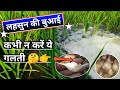 Sowing garlic properly and these fertilizers gives good yield.Grow garlic and grow tubers.#garlic