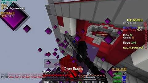 Hypixel The Bridge hacker blatant.