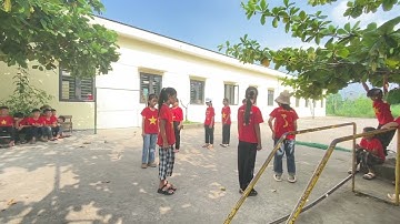 Bài tập biến đổi đội hình từ hàng dọc - vòng tròn - hàng ngang và ngược lại Lớp 5 - Sách KNTT