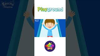 Kids vocabulary - Playground - Learn English for kids - English educational video #shorts