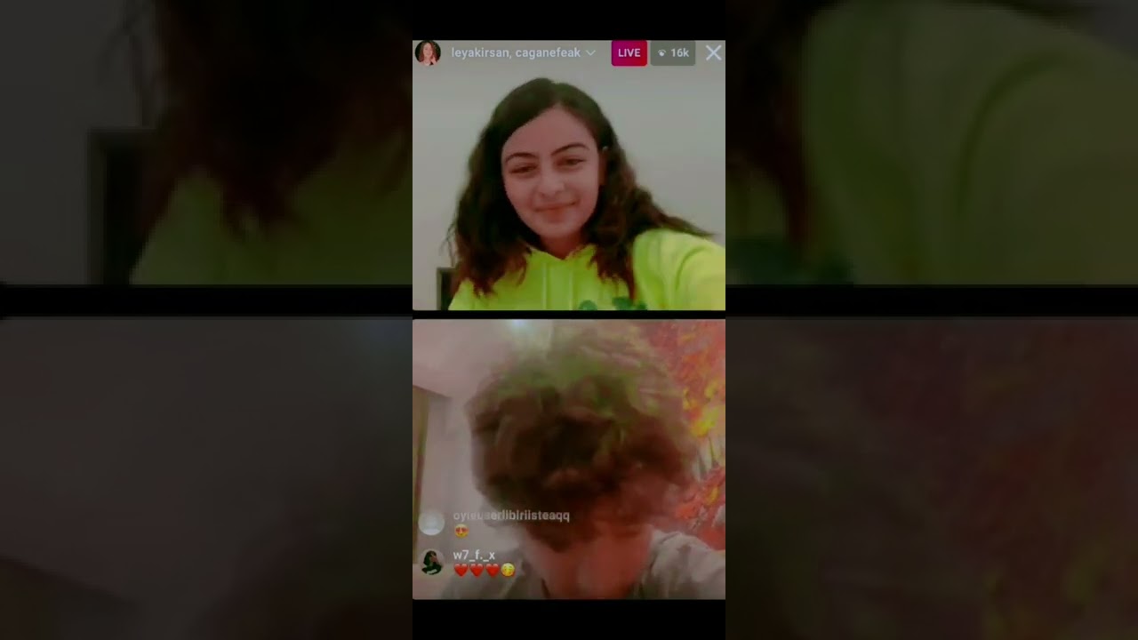 Leya kırşan Ve Çağan efe ak Canlı yayın 🥰
