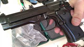 Pistolet auto Kimar (Beretta 92fs) démontage nettoyage test Resimi