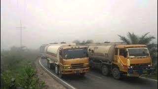 STREET HUNTING MINAS RIAU BUS & TRUK NGEBLONG ABISSS