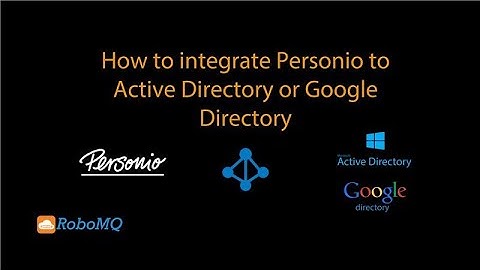 How to integrate Personio to Active Directory or Google Directory