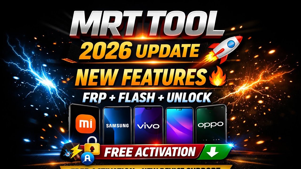 MRT Tool 2026 Latest Update Free | MRT Tool V6.1.0 Full Features & Free Download