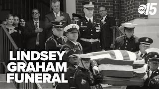 Hundreds honor Sen. Lindsey Graham, remembering a life of service, faith and dedication