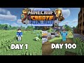 I Survived 100 Days in Minecraft Create Mod