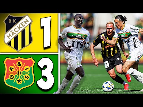 *DERBY* HÄCKEN 1-3 GAIS | HIGHLIGHTS | ALLSVENSKAN 2025