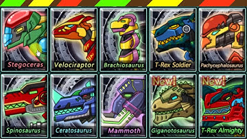 Dino Robot Dino Corps 02 - Lắp ráp robot Khủng long chiến đấu 2