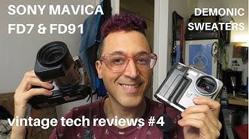 Vintage Tech Review #4 - Sony Mavica FD7 and FD91 Floppy Disk Cameras
