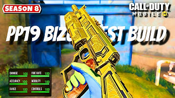 🔥PP19 Bizon 🔥Best Gunsmith Loadout in COD Mobile | Season 8 OP Build | Call of Duty Mobile#cod #codm