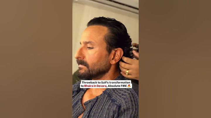 Saif’s Bhaira look in Devara was straight-up fire, agree no?🔥#saifalikhan #devara #koimoi