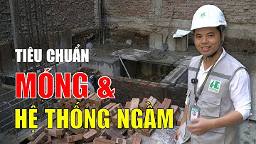 THÁO CỐP PHA MÓNG & XÂY BỂ NGẦM CHUẨN KỸ THUẬT!