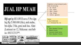 MENULIS IKLAN BARIS