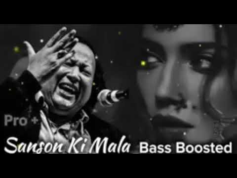 Sanson ki mala pe remix | Bass Boosted | Nusrat Fateh Ali Khan Remix | #viral #trending #song