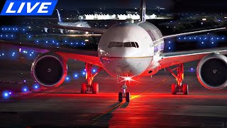 🔴LIVE LATE NIGHT LIGHTNING & PLANE ACTION AT CHICAGO O'HARE | SIGHTS and SOUNDS of PURE AVIATION