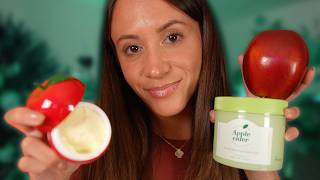 ASMR Apple Spa 🍎 Relaxing Skincare & Hair Treatment