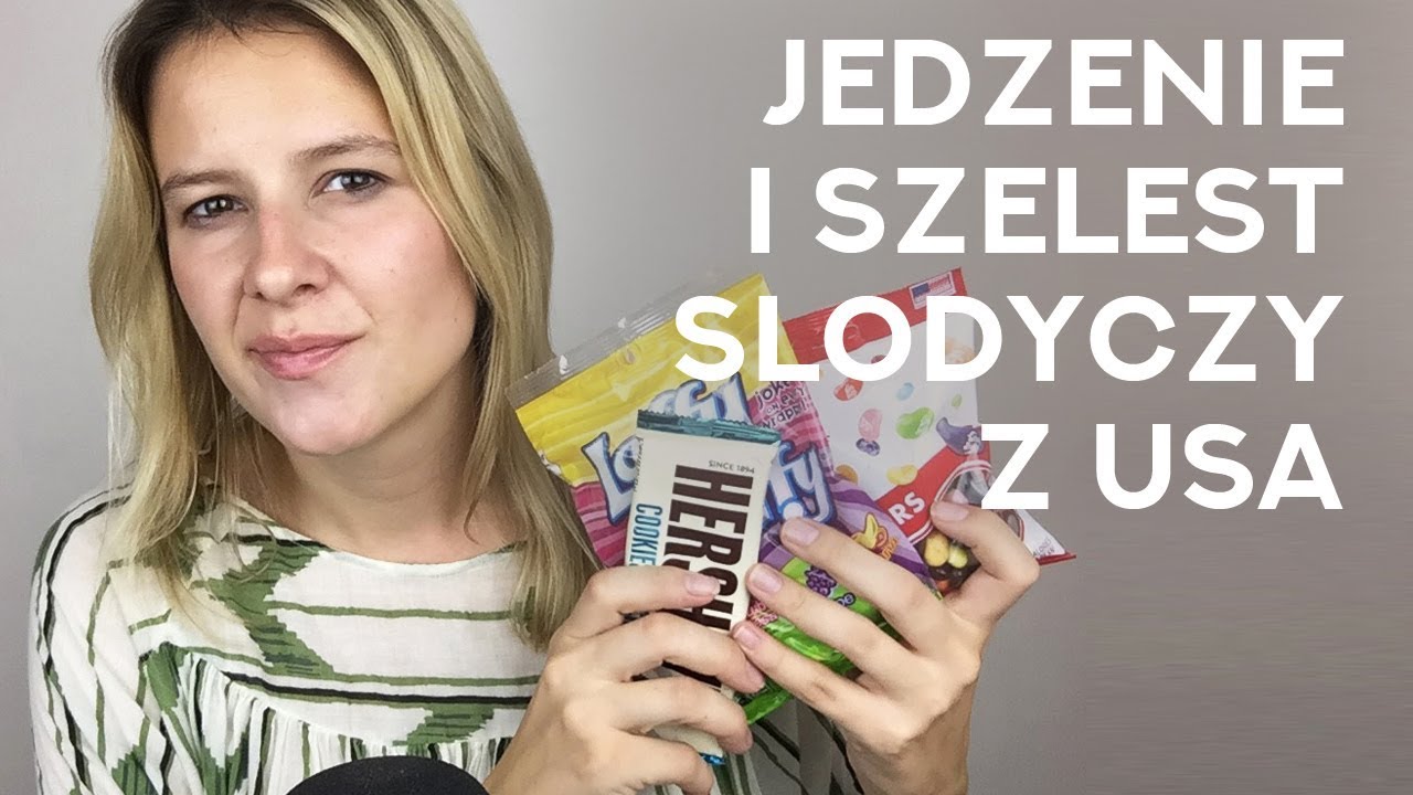 ASMR Jedzenie Slodyczy ✦ Szelest ✦ Eating American Candy