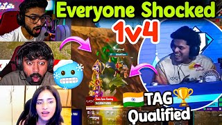 Apex Qualified🔝🏆 Jonathan Quick 1v4 Clutch🥶 Neyoo Lolzz Full Shocked😱